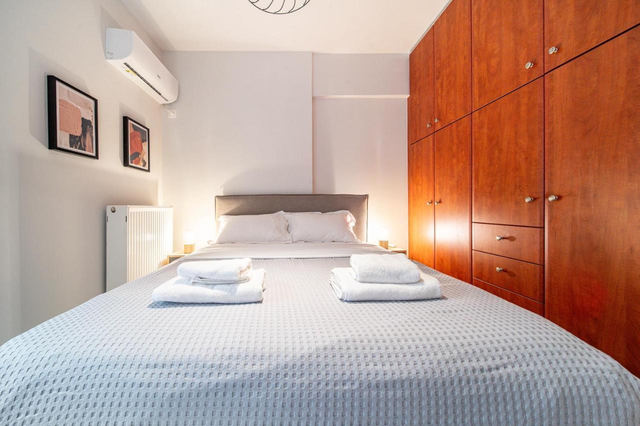 Per56 By Smart Cozy - Right Next To The Metro - Parking - Available 24hr Apartment Athens